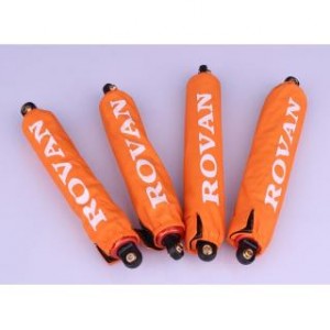 Shock Outwear set Front Rear Black Rovan 85154