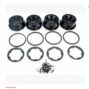 Baja 5t RC Wheel Rims Kit W/ Beack Lock Ring