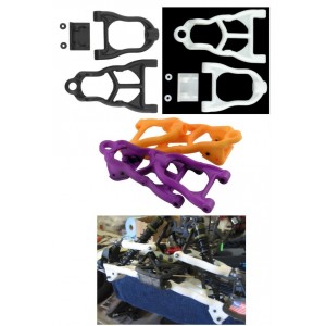 RPM Baja Black Front Arm Set