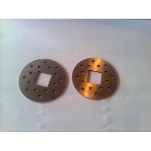 FRONT DISC METAL 2PCE