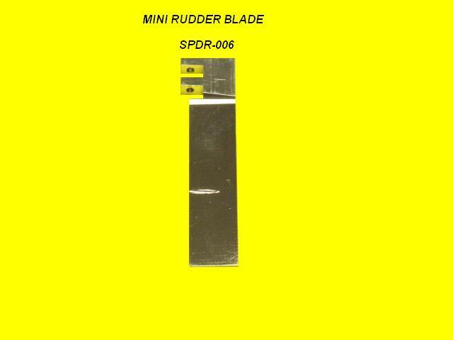 Speedmaster Mini Rudder Blade