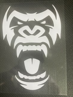 Vinyl Monkey Decal