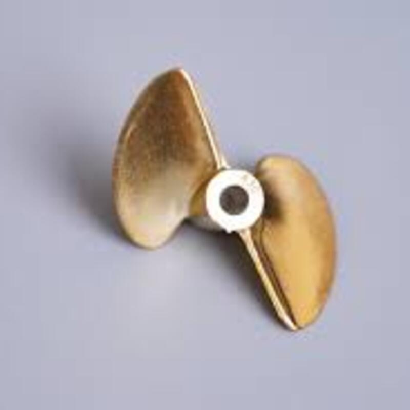 Prop 3.18mm 2 Blade 30mm Copper Prop