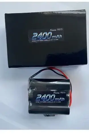 Gens Ace 6V 2400mah NiMh Hump RX Pack w/JR Plug