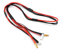 ProTek RC Receiver Balance Charge Lead 2S to 4mm Banana w/6S Adapter