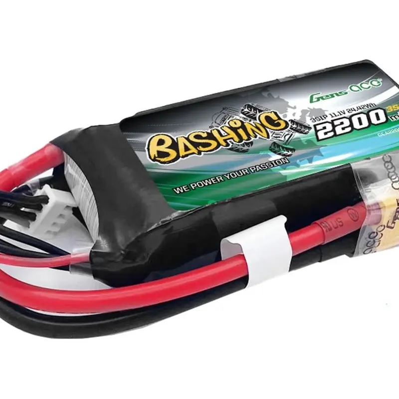 Gens-Ace GA2200-3S35 2200mAh,11.1V 35C 3S