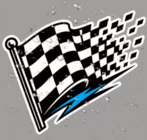 Race Flag Waterproof Decal