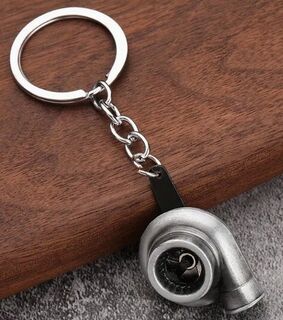 Metal Turbo Key Ring + SPINS +