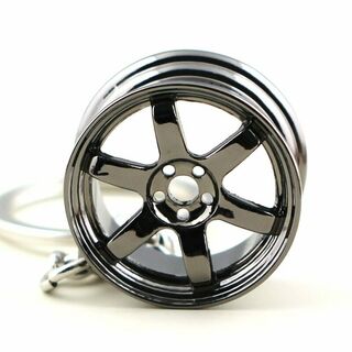 Metal Mag Wheel Keyring