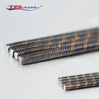 1/4 6.35mm Flex Cable Shaft 500mm Round & Square Ends Reverse
