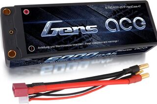 Gens Ace 6000mAh 70C 7.4V Hard Case Battery