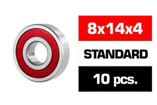 8x14x4mm HS RUBBER SEALED BEARING SET