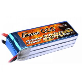 Gens Ace 2200mAh 3S 11.1V 45C LiPo Battery