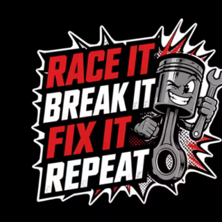 Race,Break,Fix it Decal